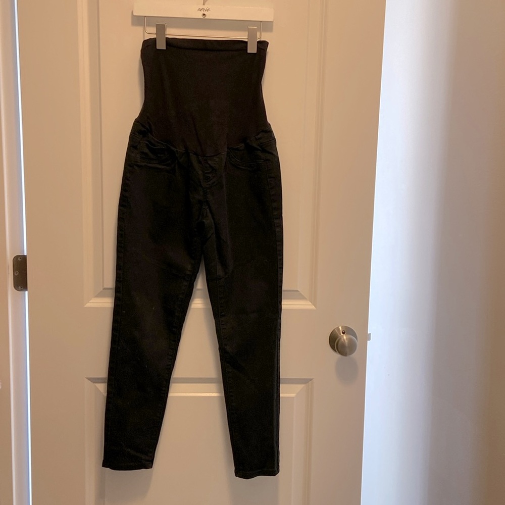Motherhood Maternity black denim jeans